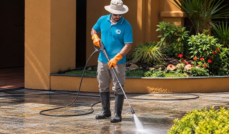 Pressure Washing work by Quick Replace